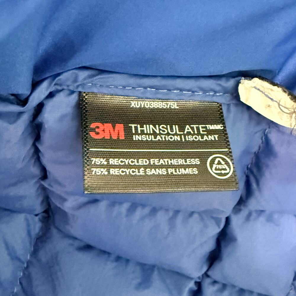 Marmot Featherless Jacket Packable Blue Mens Large Regular Fit Zip Pockets - Picture 9 of 13